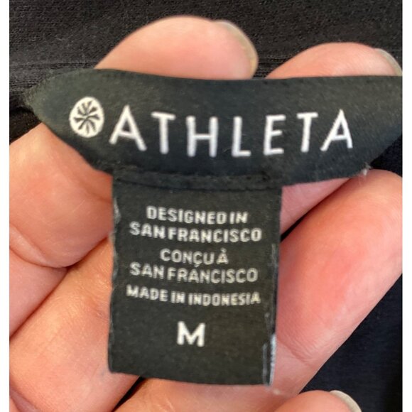 Athleta Retroterry Wrap Sweatshirt, Medium - Picture 7 of 8